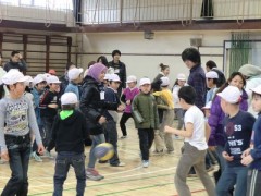 TCC日本语学校 和野方小学校的交流会 