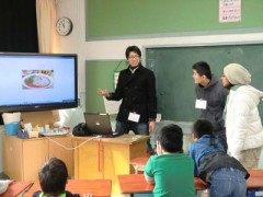 TCC日本语学校 和野方小学校的交流会 