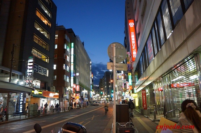 日本城市街景