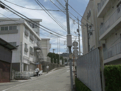 冈山县共生高等学校附近街道