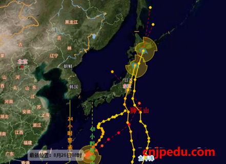 10号台风“狮子山”或将登陆日本