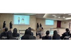 好文学园女子高中-护理医疗升学课程：高三生举行考试汇报会